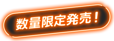数量限定発売！